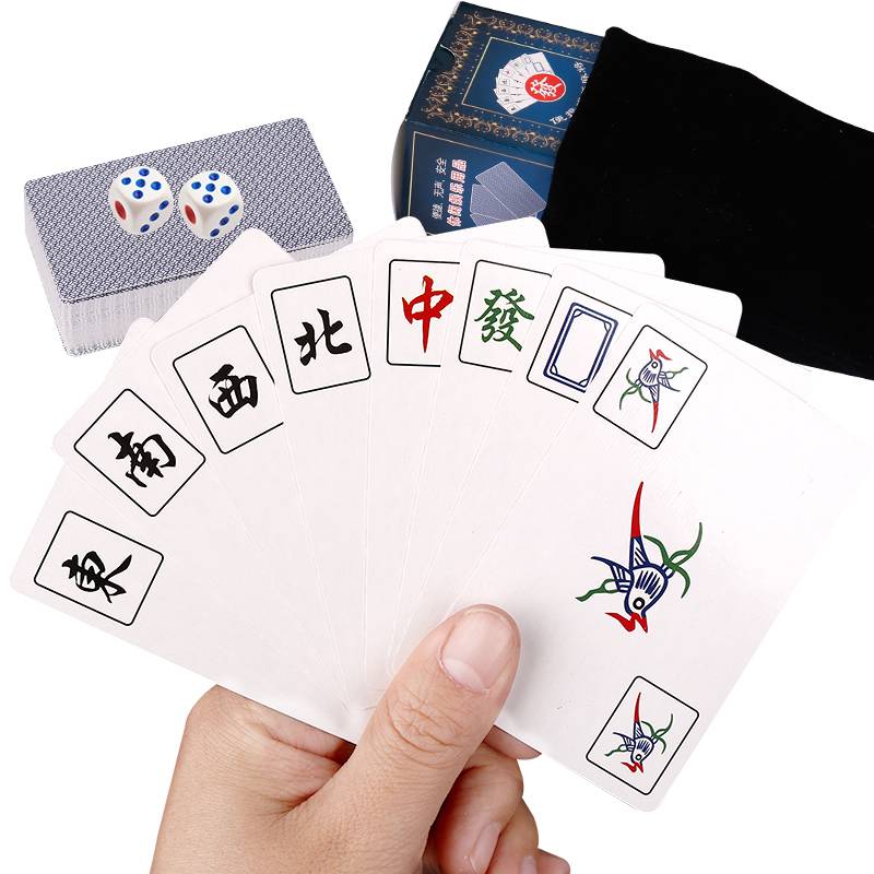 3A NARROW PIECE OF PAPER MAHJONG 1511 PLUS BAG